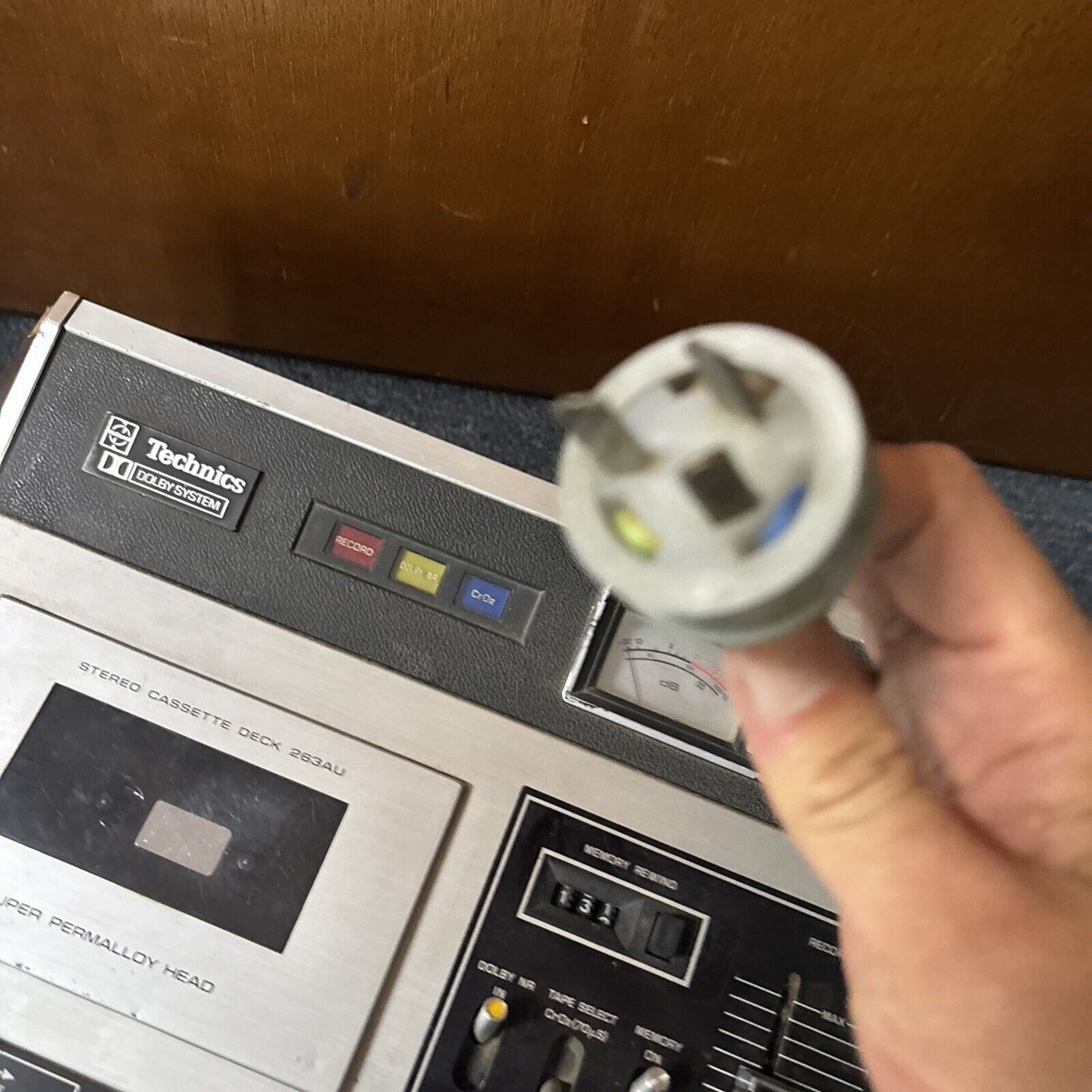 Technics Stereo Cassette Deck RS-263AU *For Parts - Requires Belt Replacement*