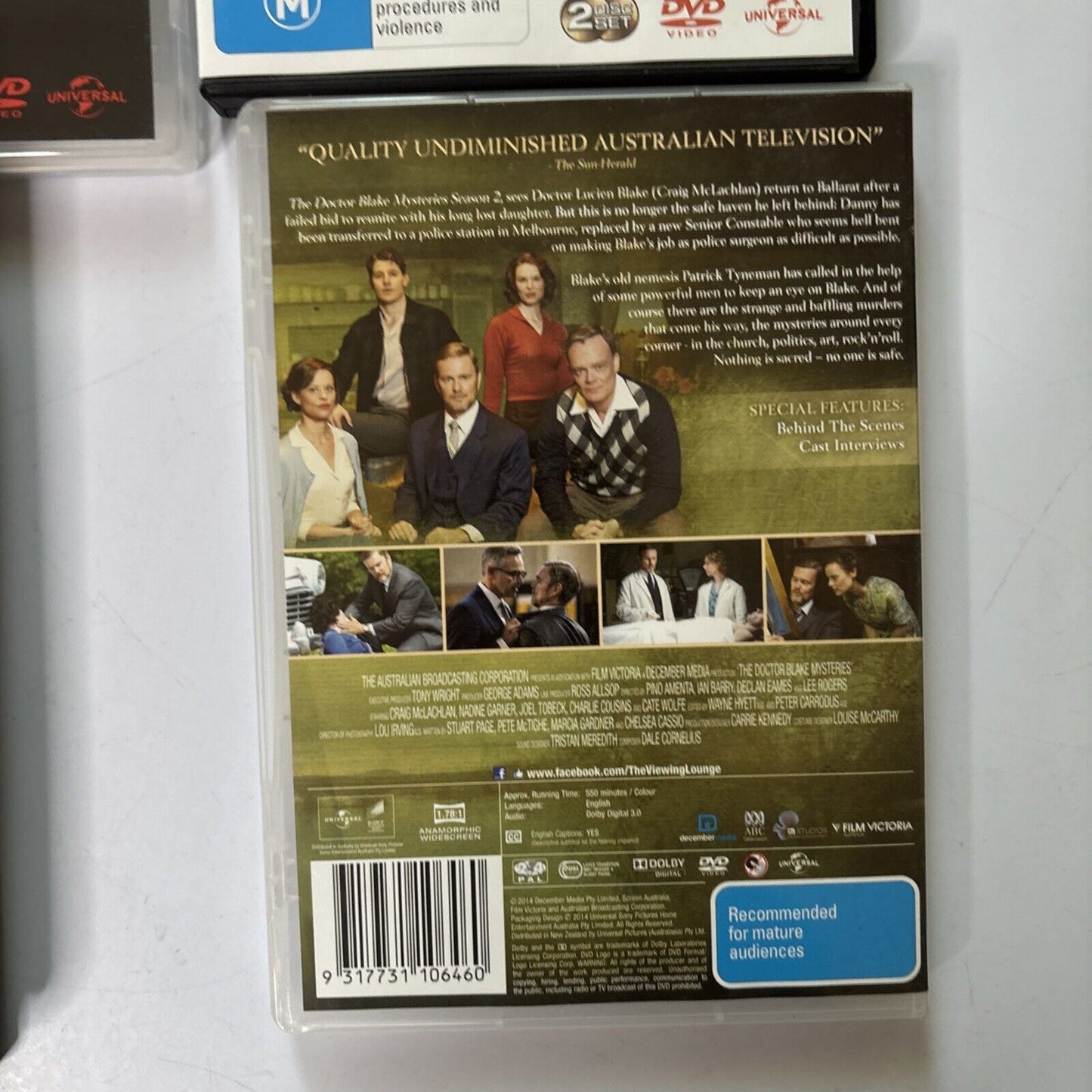 The Doctor Blake Mysteries : Season 1 2 3 4 5 (DVD, 2013, 13-Disc) Region 4 &2