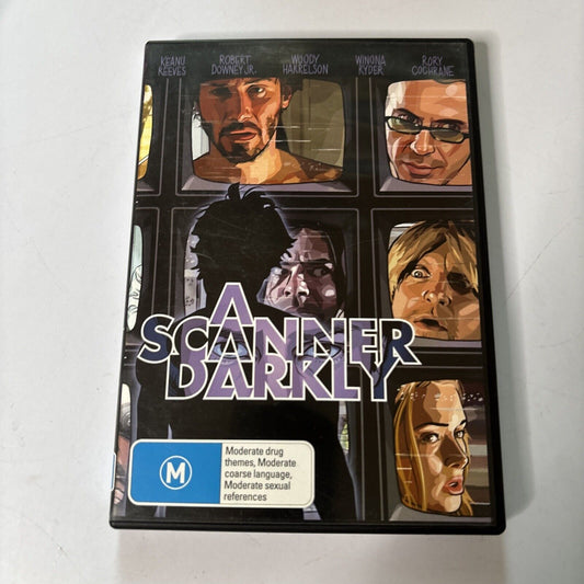 A Scanner Darkly (DVD, 2006) Keanu Reeves, Robert Downey Jr NEW Region 4