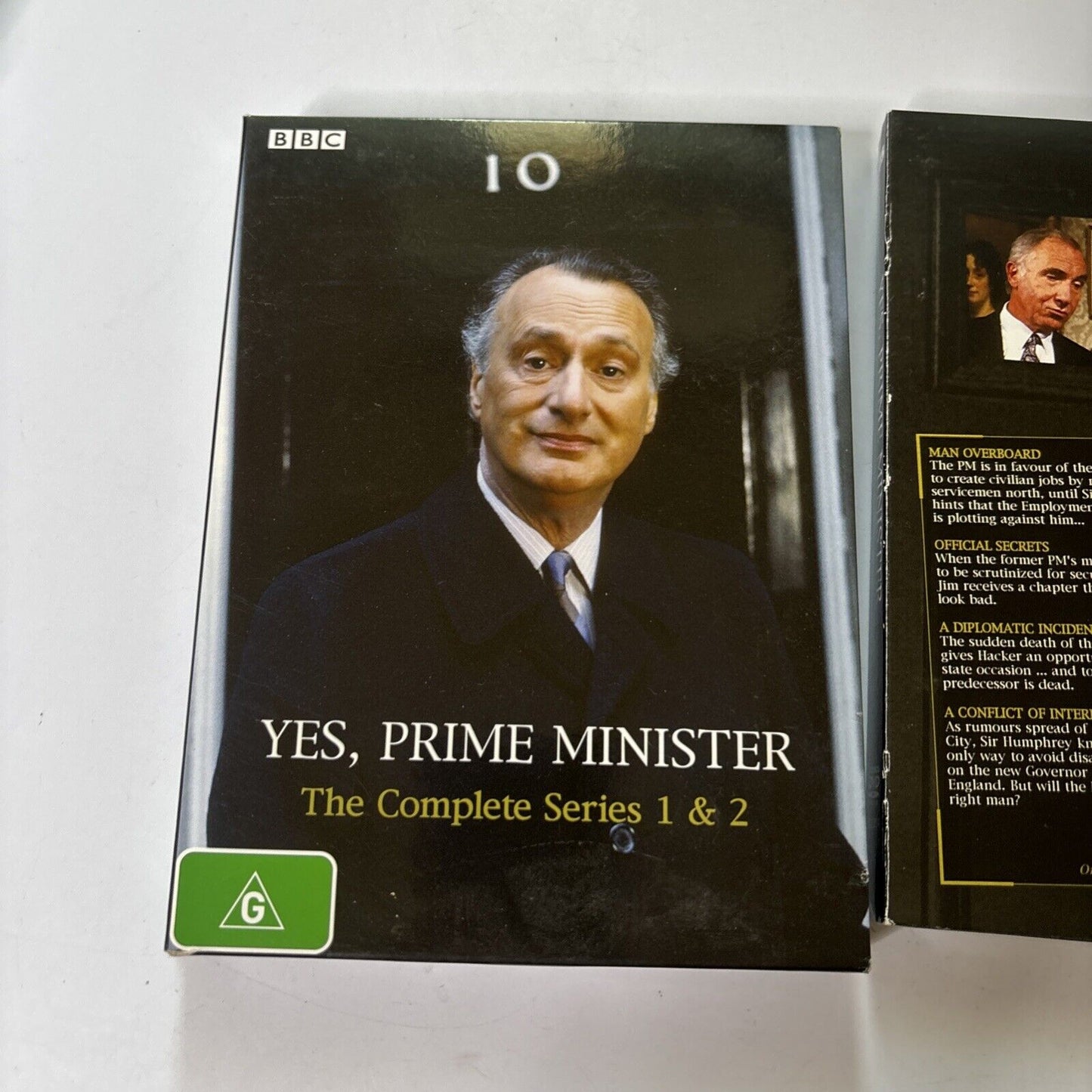 Yes, Prime Minister : Series 1-2 (DVD, 1987, 3-Disc) Paul Eddington Region 4