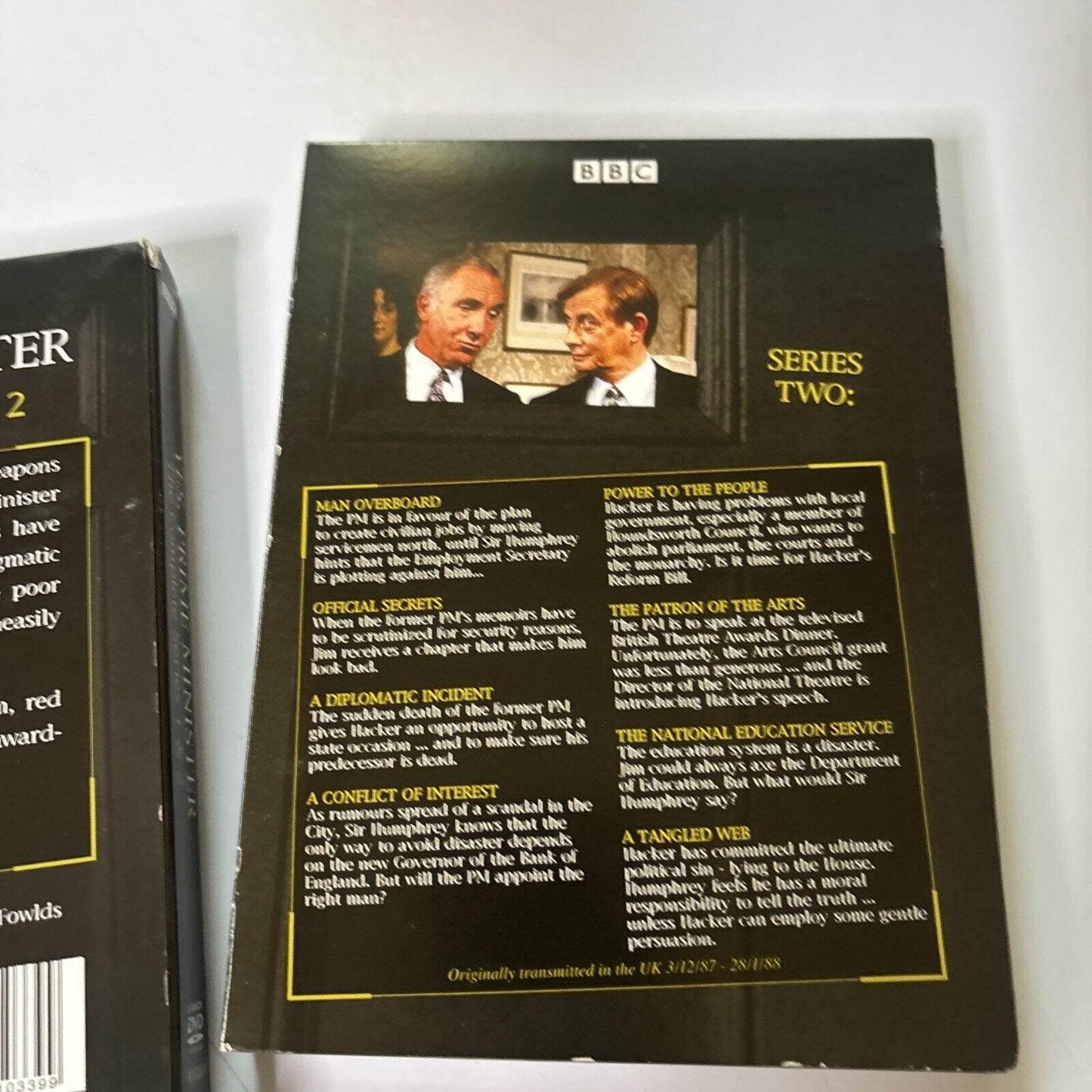 Yes, Prime Minister : Series 1-2 (DVD, 1987, 3-Disc) Paul Eddington Region 4