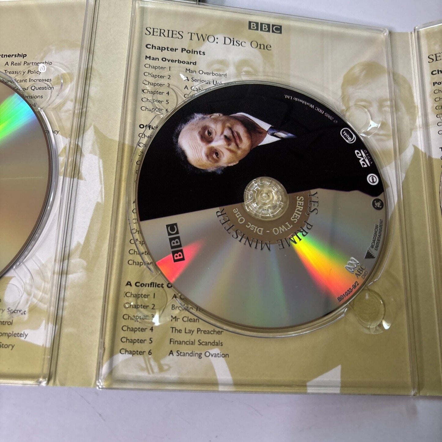 Yes, Prime Minister : Series 1-2 (DVD, 1987, 3-Disc) Paul Eddington Region 4