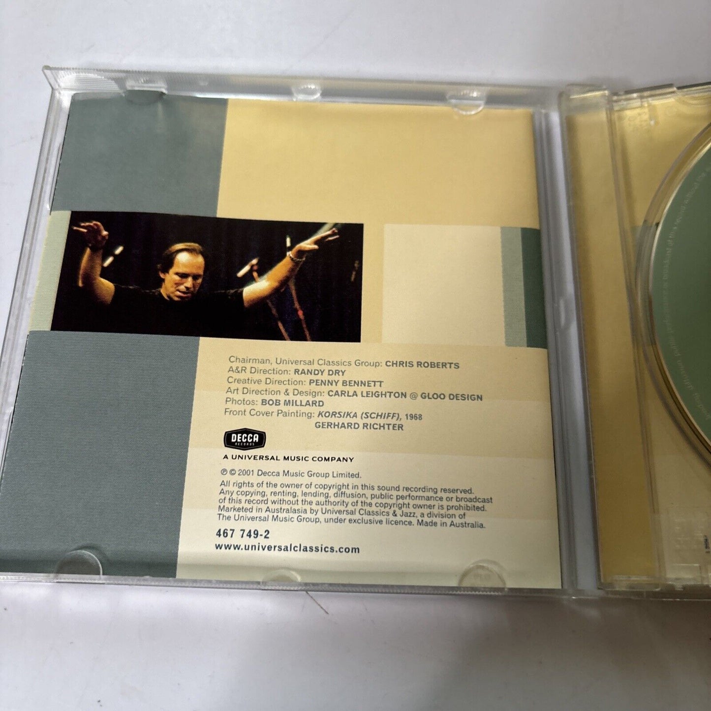 Hans Zimmer - Wings of a Film: the Music of Hans Zimmer (CD, 2001)