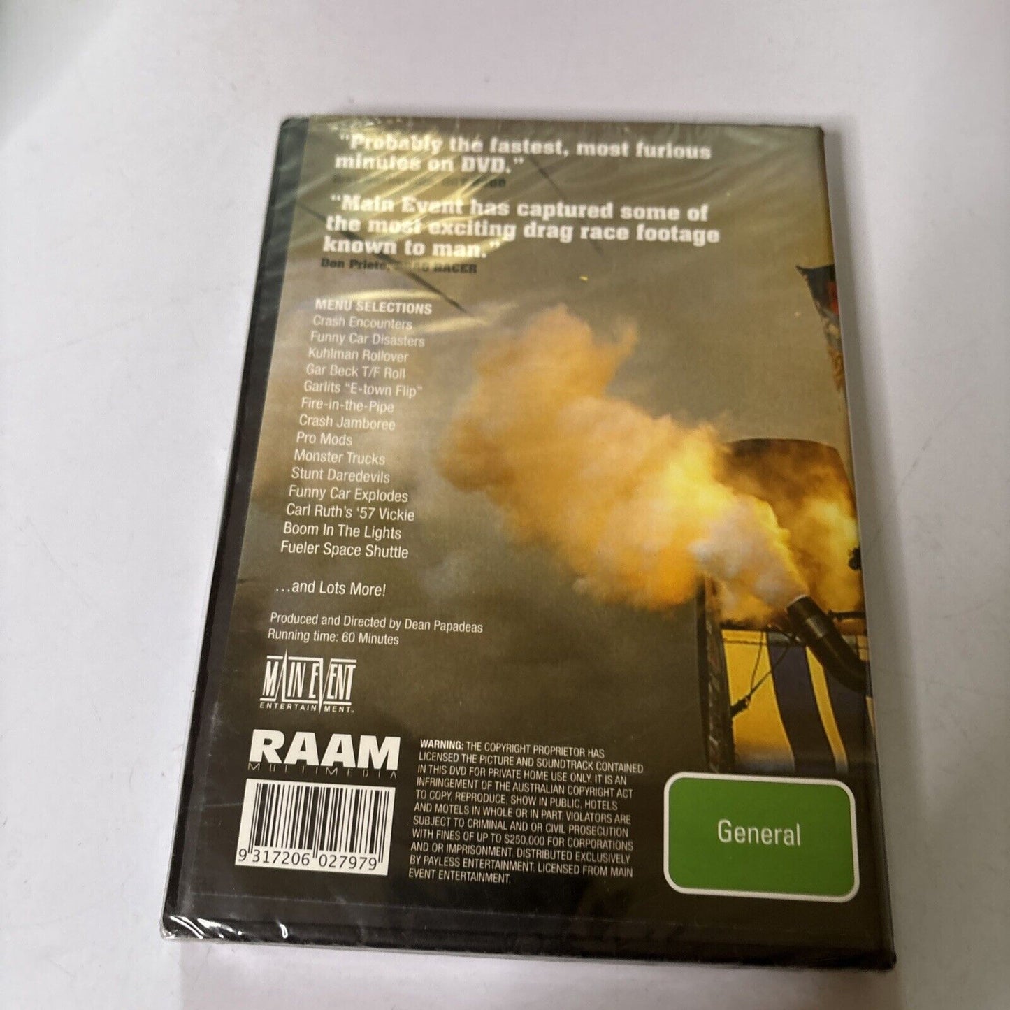 CRASH: Encounters Of The Worst Kind DVD  NEW SEALED Region ALL