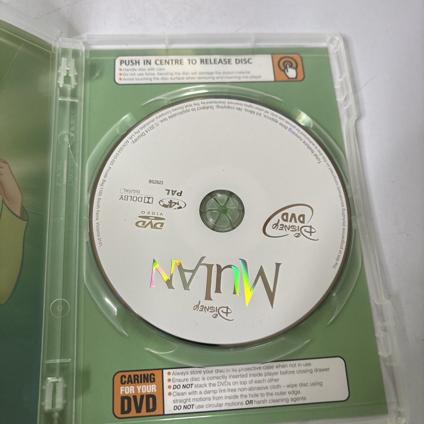 Mulan (DVD, 1998) Eddie Murphy, Ming-Na Wen Disney Classics Region 4