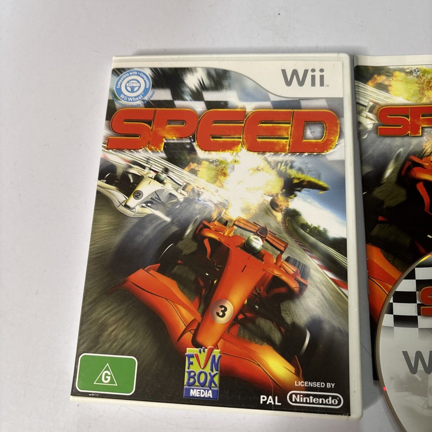 Speed - Nintendo Wii  Manual PAL