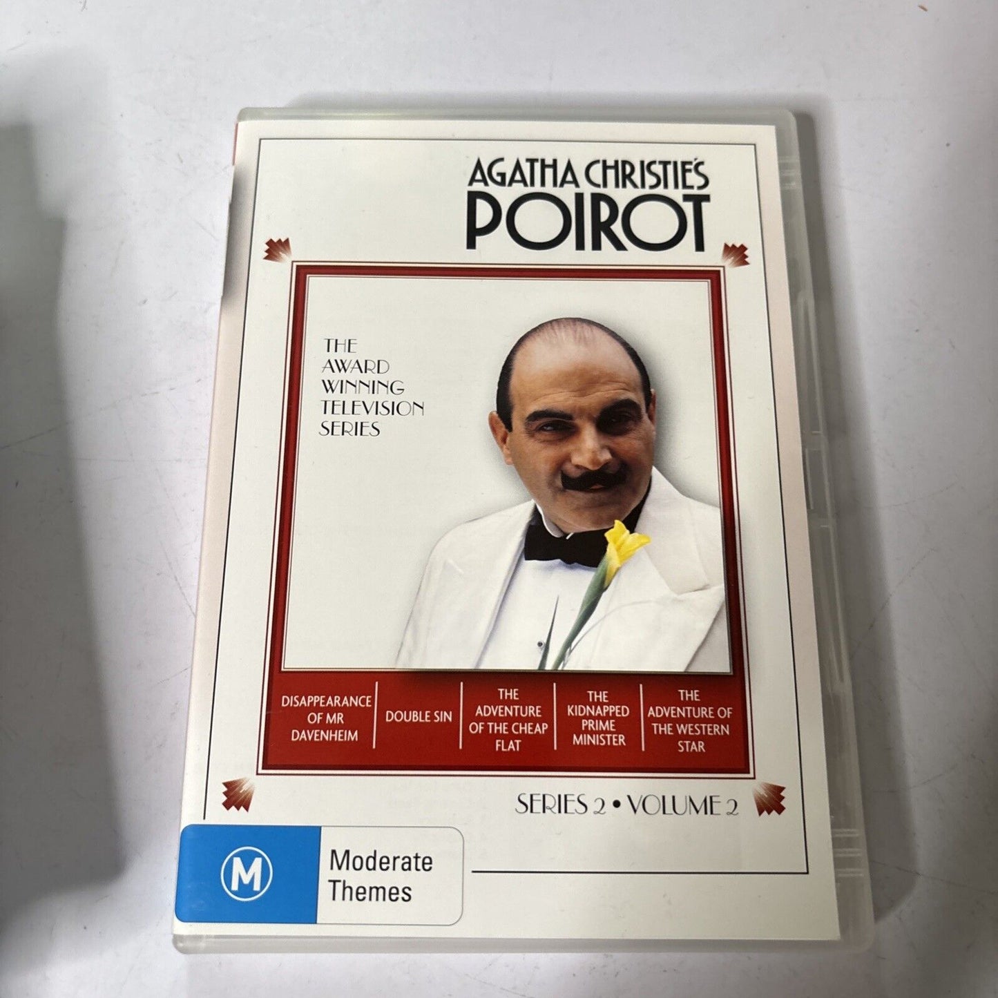 Agatha Christie - Poirot : Series 2 (DVD, 1990, 4-Disc) David Suchet All Regions