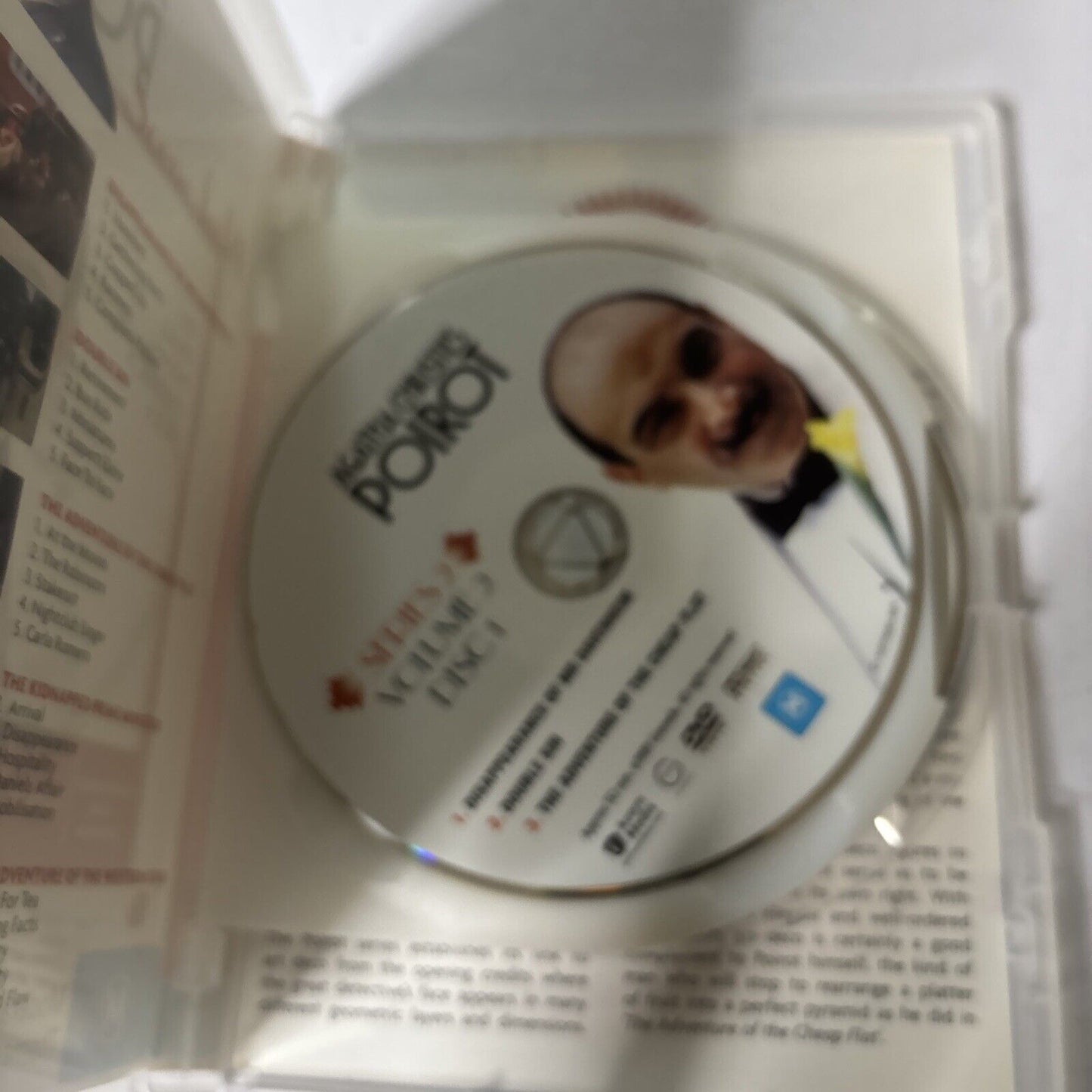 Agatha Christie - Poirot : Series 2 (DVD, 1990, 4-Disc) David Suchet All Regions