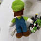 Luigi Push 10" Plush Toy 2021 & Hungry Jack's Kart 2020