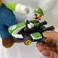 Luigi Push 10" Plush Toy 2021 & Hungry Jack's Kart 2020