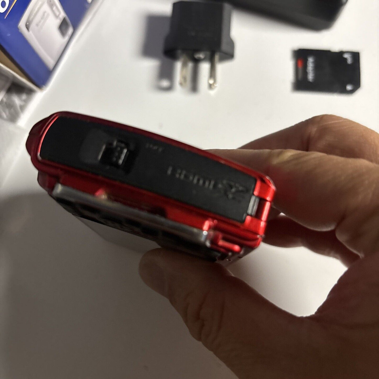 Olympus Tough TG-310 14.0 MP Digital Camera Red 1GB SD Card Waterproof