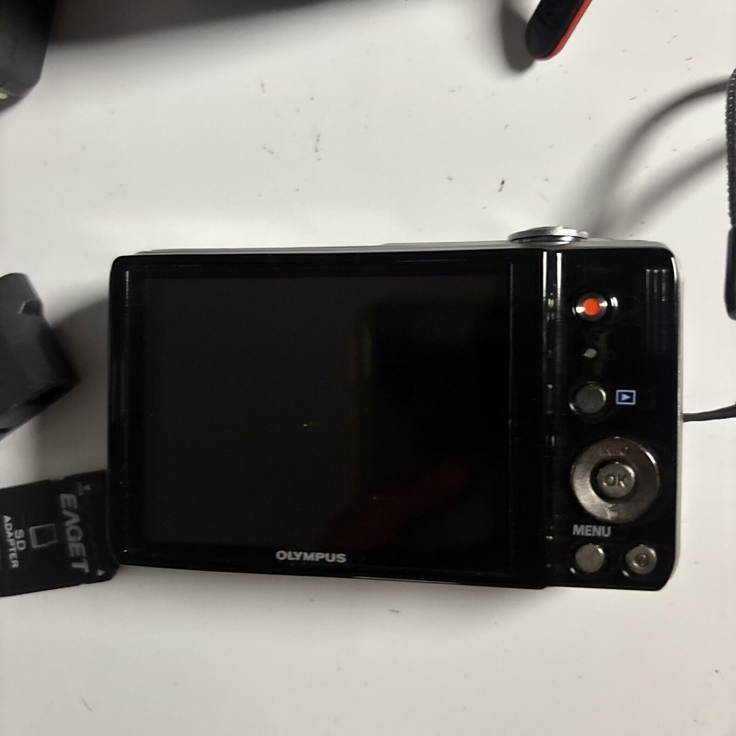 Olympus VR-320 Digital Camera 1GB SD Card With Case 14MP