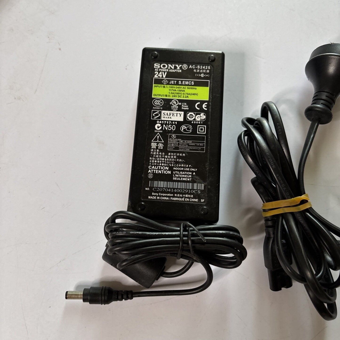 Genuine Sony AC Adapter AC-S2425 24V 2.2A