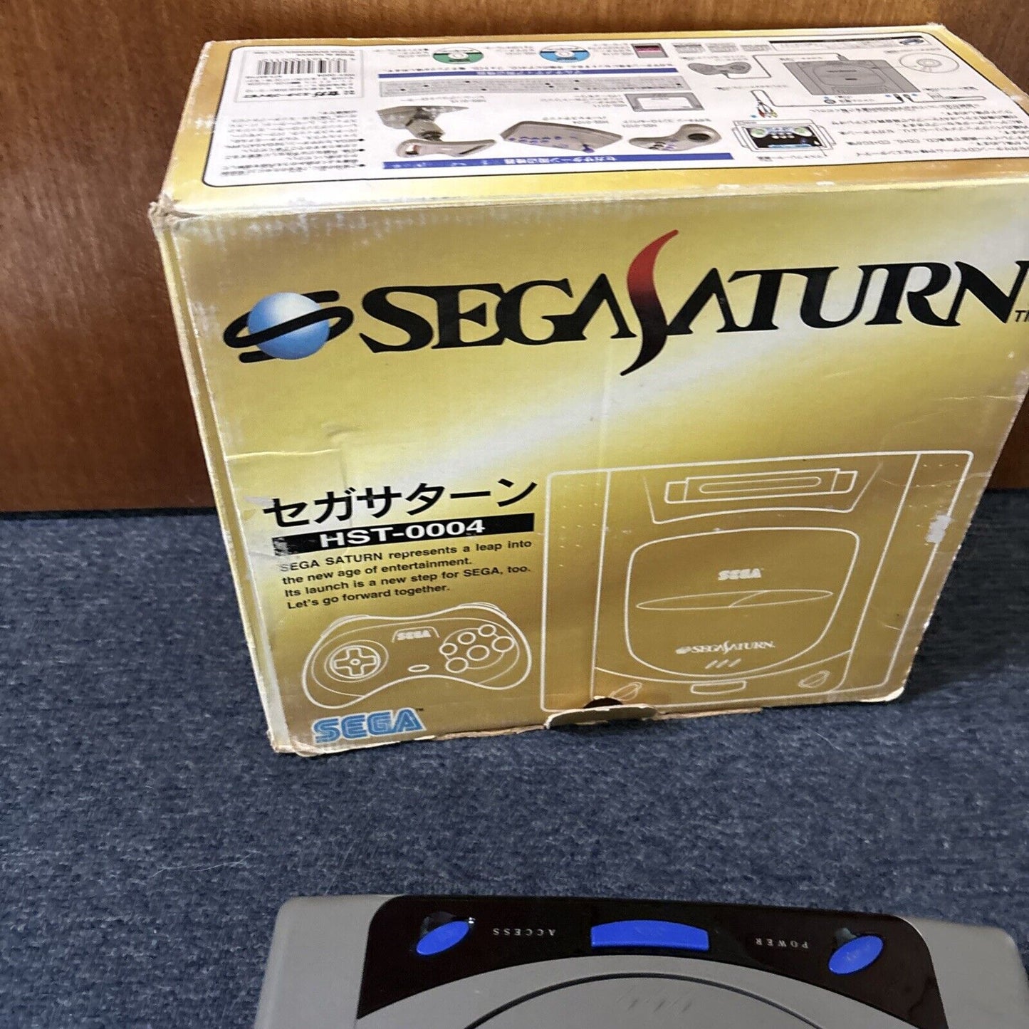 Sega Saturn Console Japan NTSC-J With 1x Controller 100-240V  Adapter HST-3210