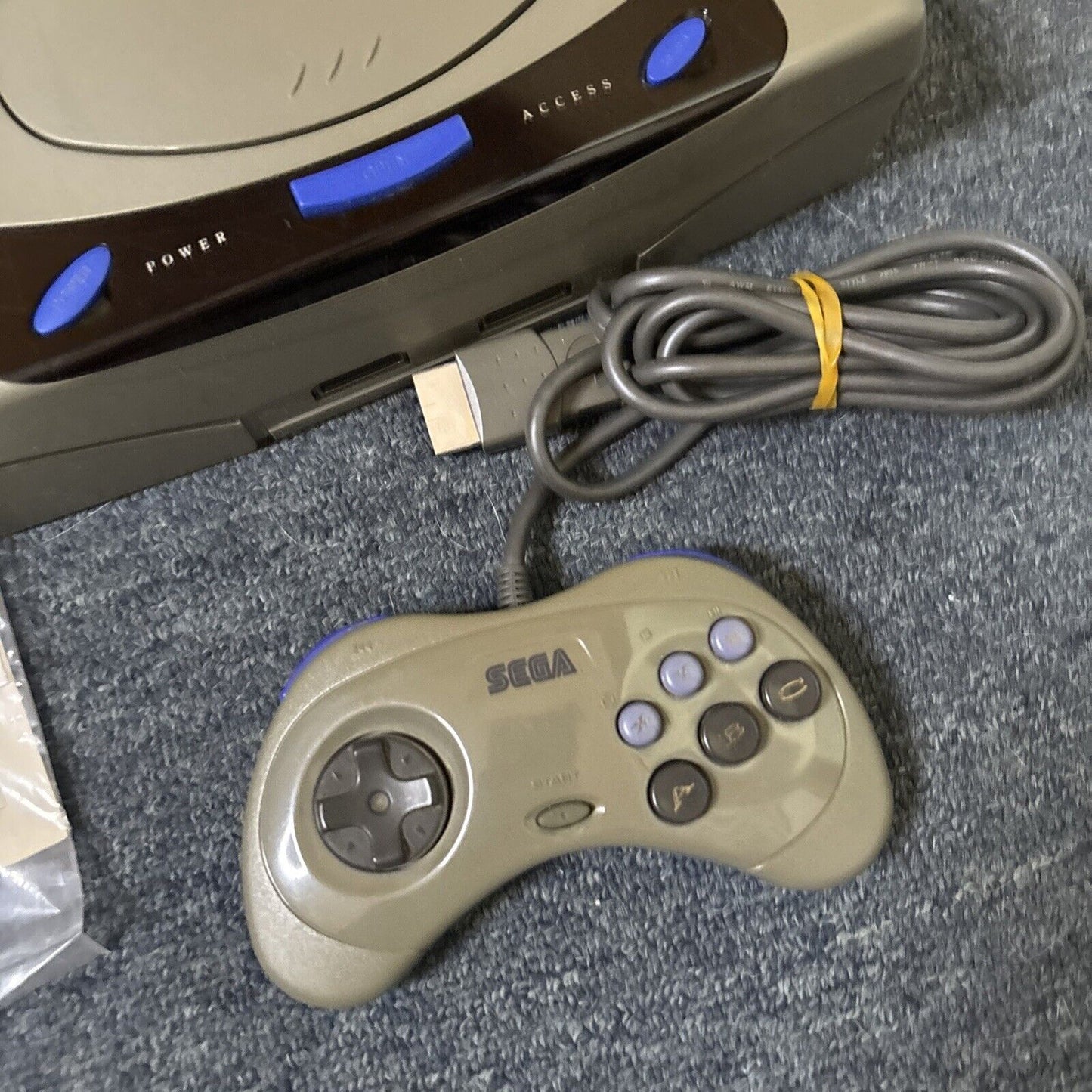 Sega Saturn Console Japan NTSC-J With 1x Controller 100-240V  Adapter HST-3210