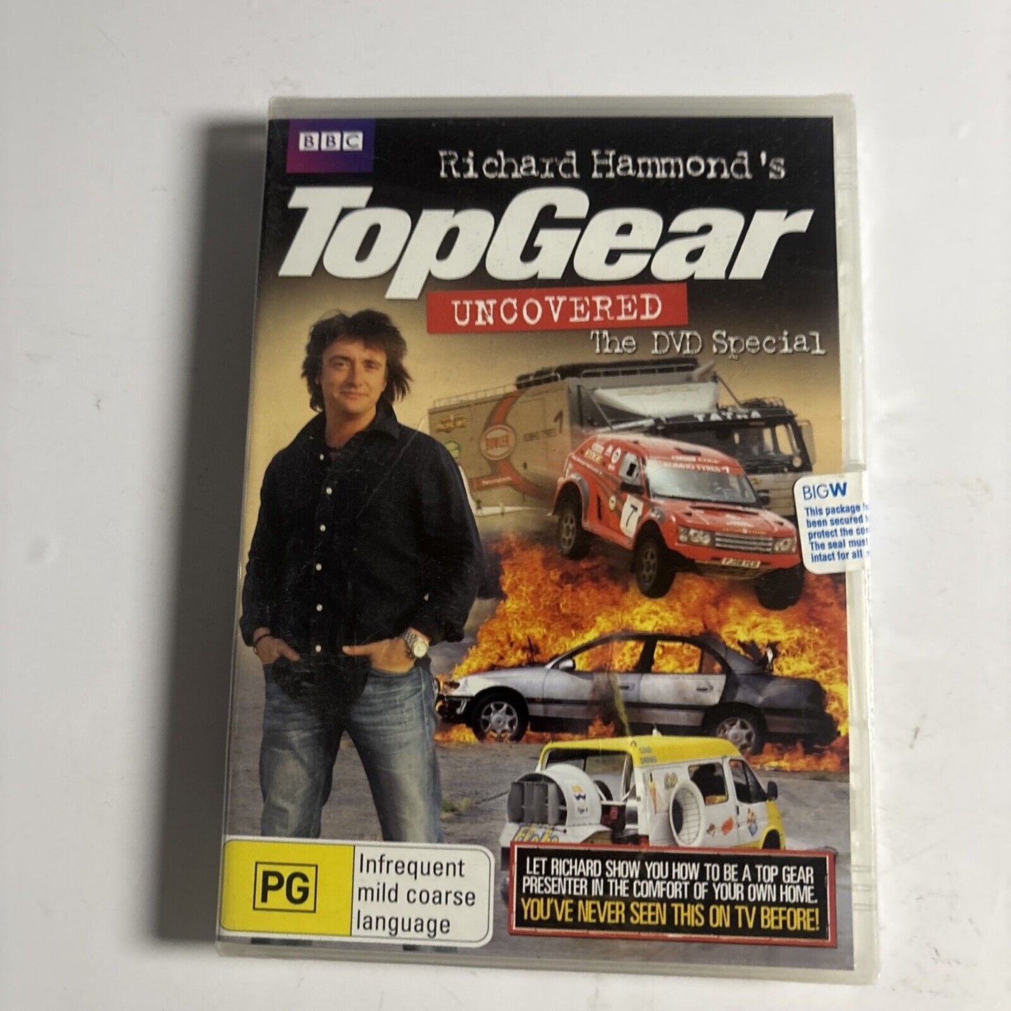 Top Gear - Richard Hammond's Uncovered (DVD, 2009) Region 4 *New Sealed*