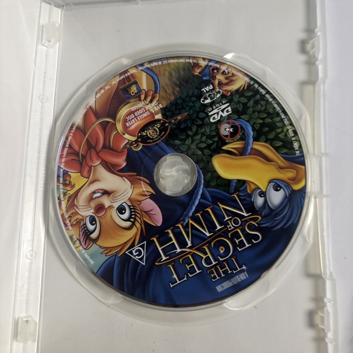 The Secret of NiMH (DVD, 1982)  Region 4