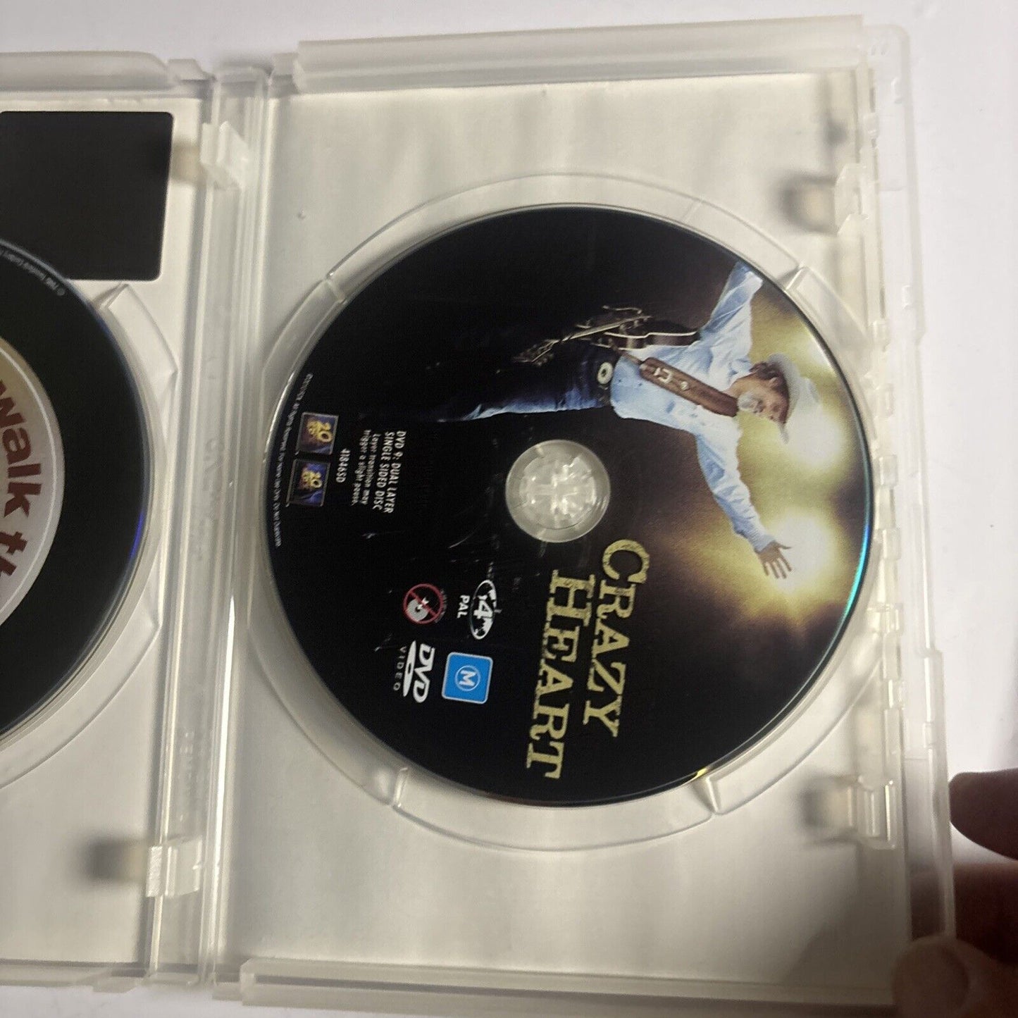 Crazy Heart / Walk the Line (DVD, 2010) Joaquin Phoenix, Jeff Bridges Region 4