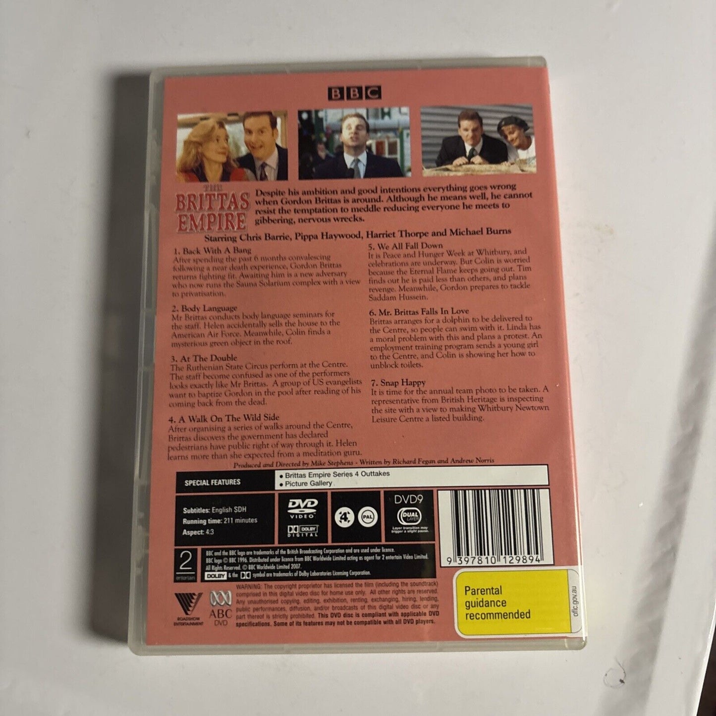 The Brittas Empire : Complete Series 1 2 3 4 5 6 7 (DVD, 1991, 7-Disc) Region 4