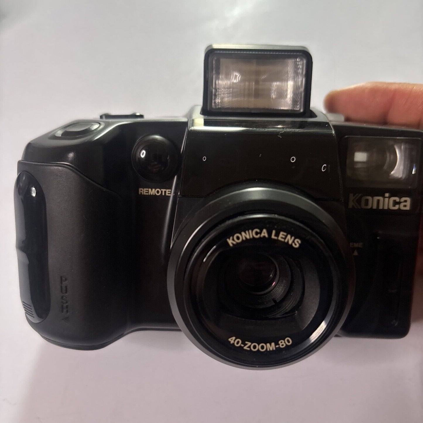 Konica Z-Up80RG Super Zoom 35mm Film Camera *For Parts Or Repair*