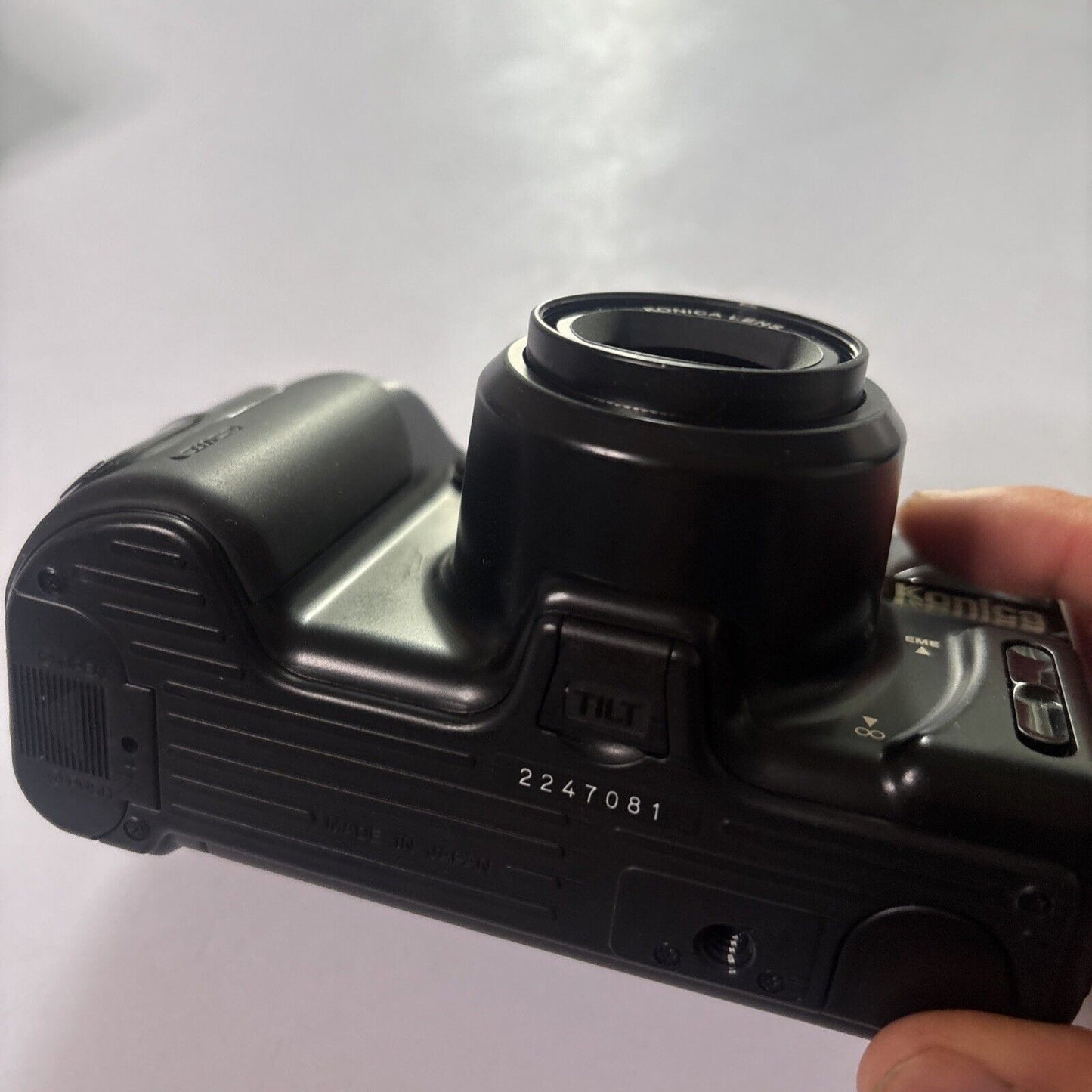 Konica Z-Up80RG Super Zoom 35mm Film Camera *For Parts Or Repair*