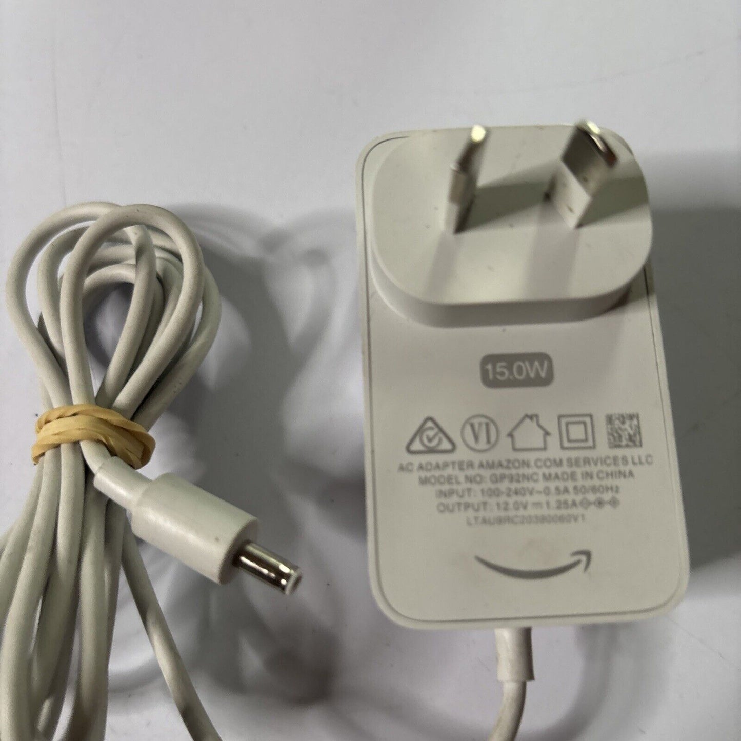 Genuine Amazon AC Adapter GP92NC 12V 1.25A for Amazon Echo Spot Smart Assistant