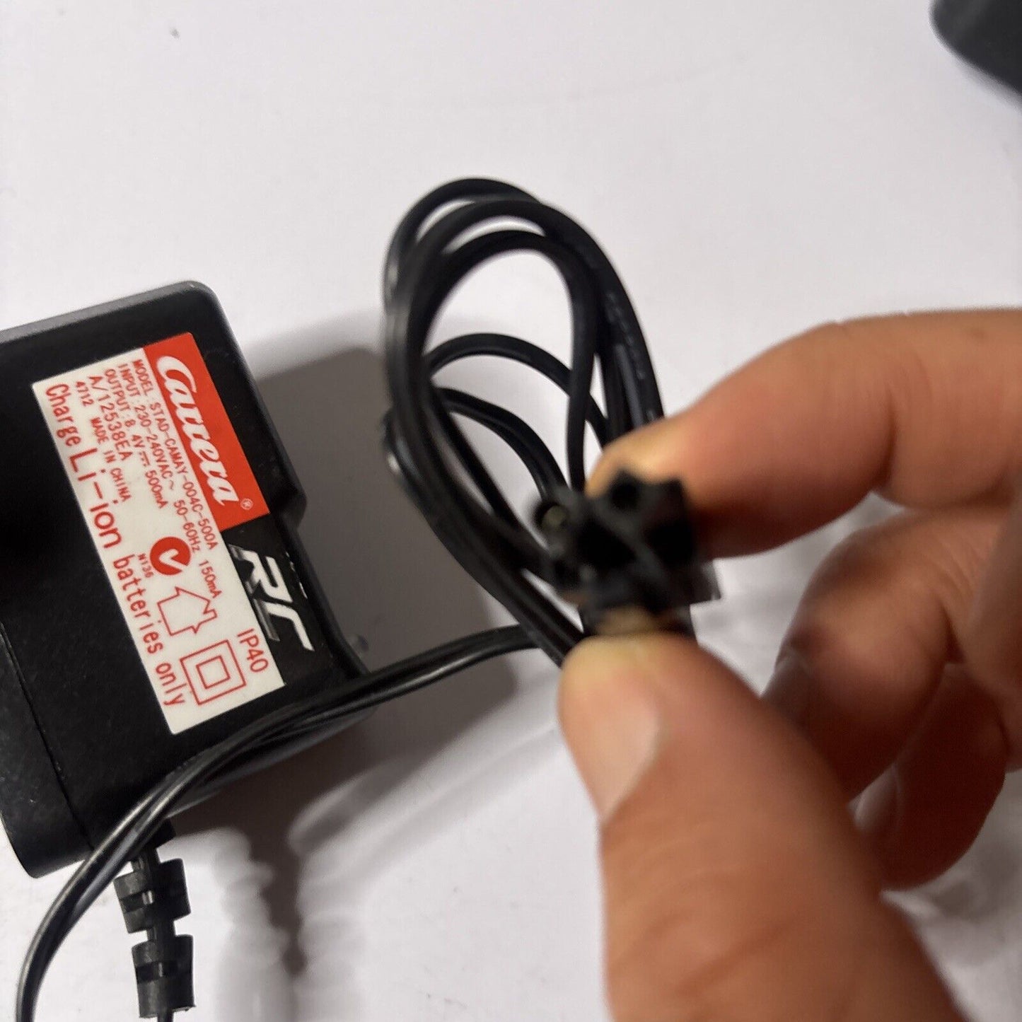 Genuine Carrera STAD-CAMAY-004C-500A AC Adapter For Li-Ion Battery 8.4V 500mA