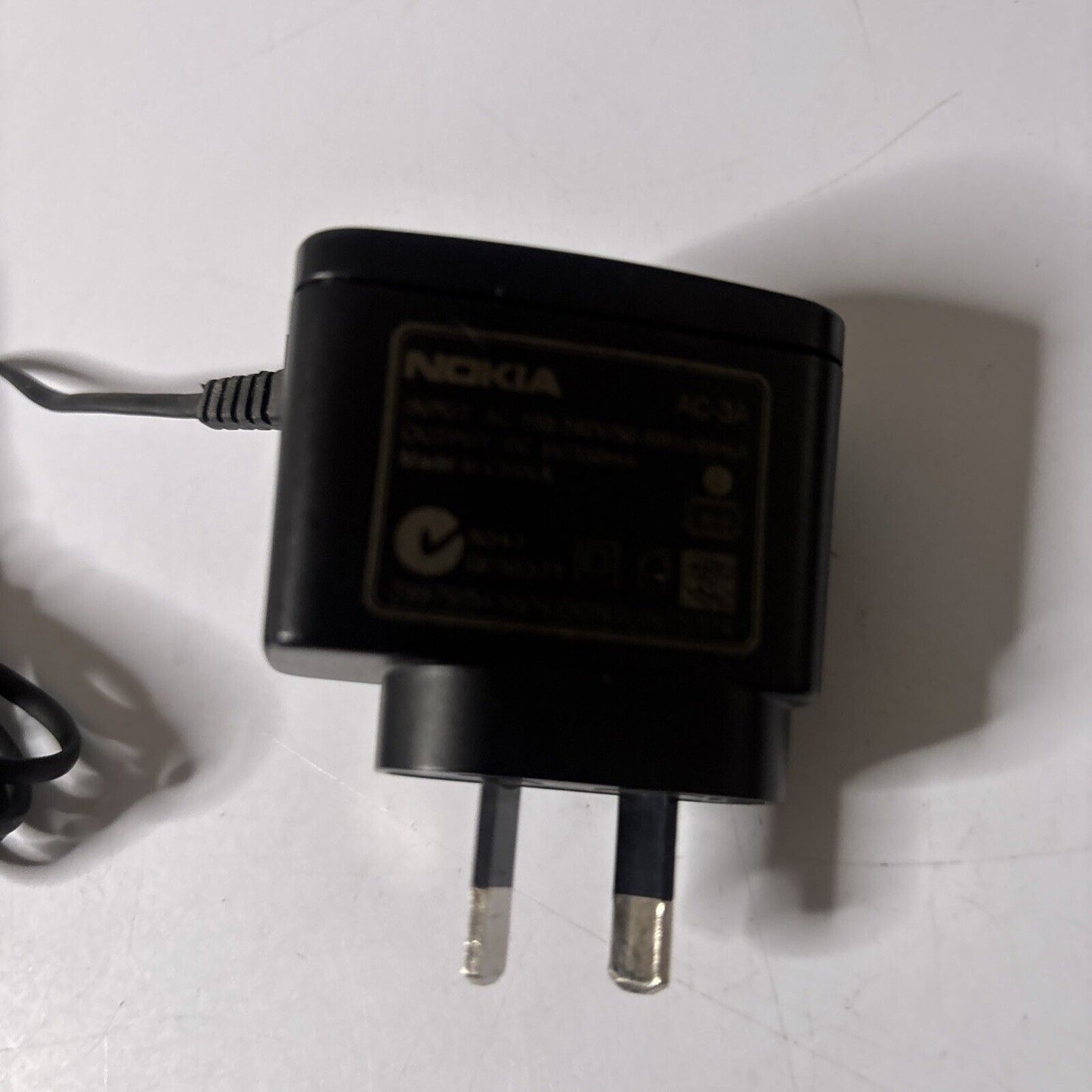 GENUINE NOKIA AC-3A 2mm pin Mobile Phone Charger 5V 350mA AU  plug