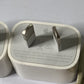 2x Genuine Apple A1444 USB Adapter With Lightning Cord
