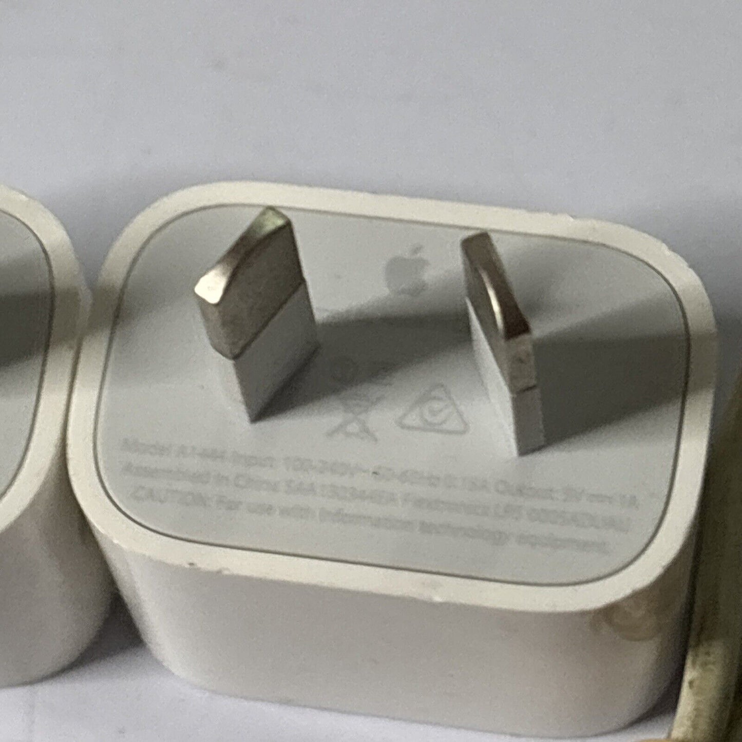2x Genuine Apple A1444 USB Adapter With Lightning Cord