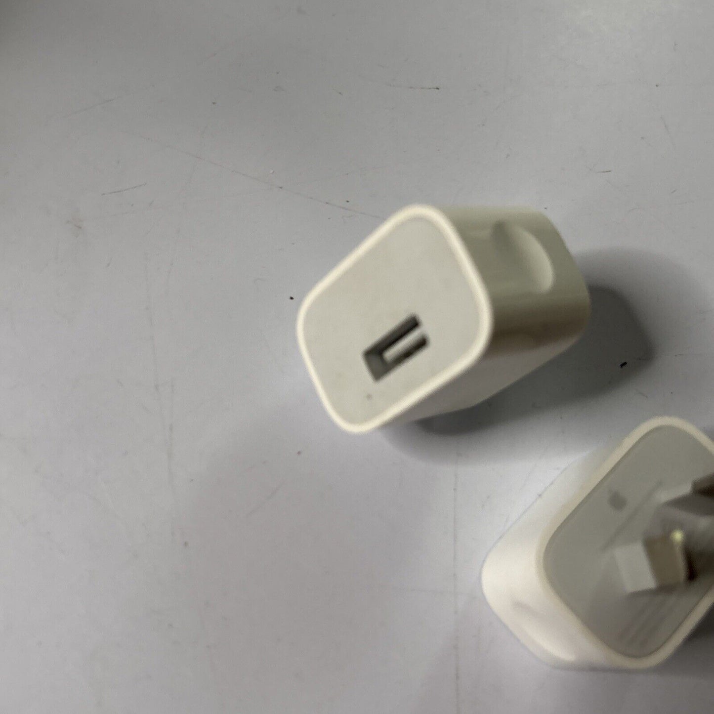 2x Genuine Apple A1444 USB Adapter With Lightning Cord