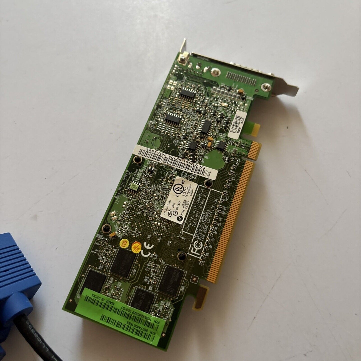 Dell ATI-102-A924 B Radeon X1300 256MB DDR PCI-E Video Card W/ DVI & S-Video out