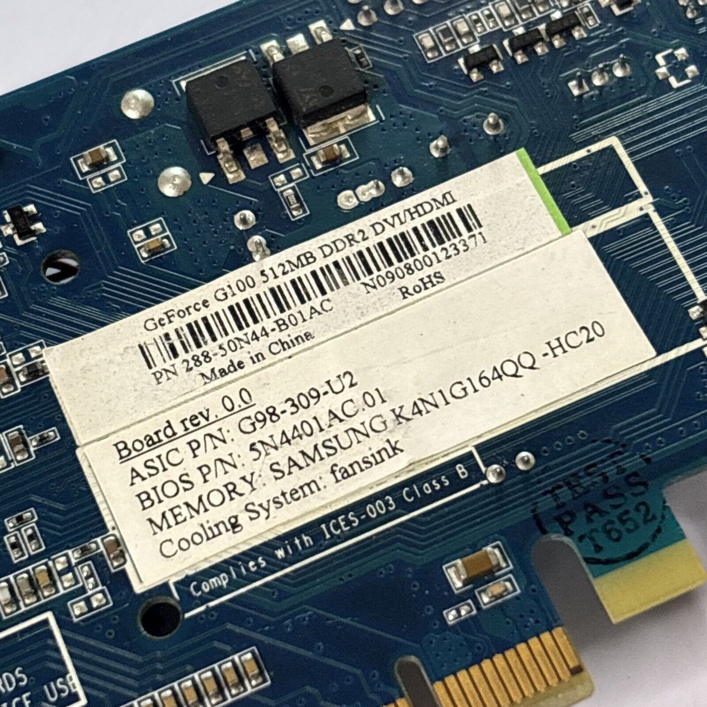 Acer GeForce G100 512MB DDR2 DVI/HDMI Graphics Card