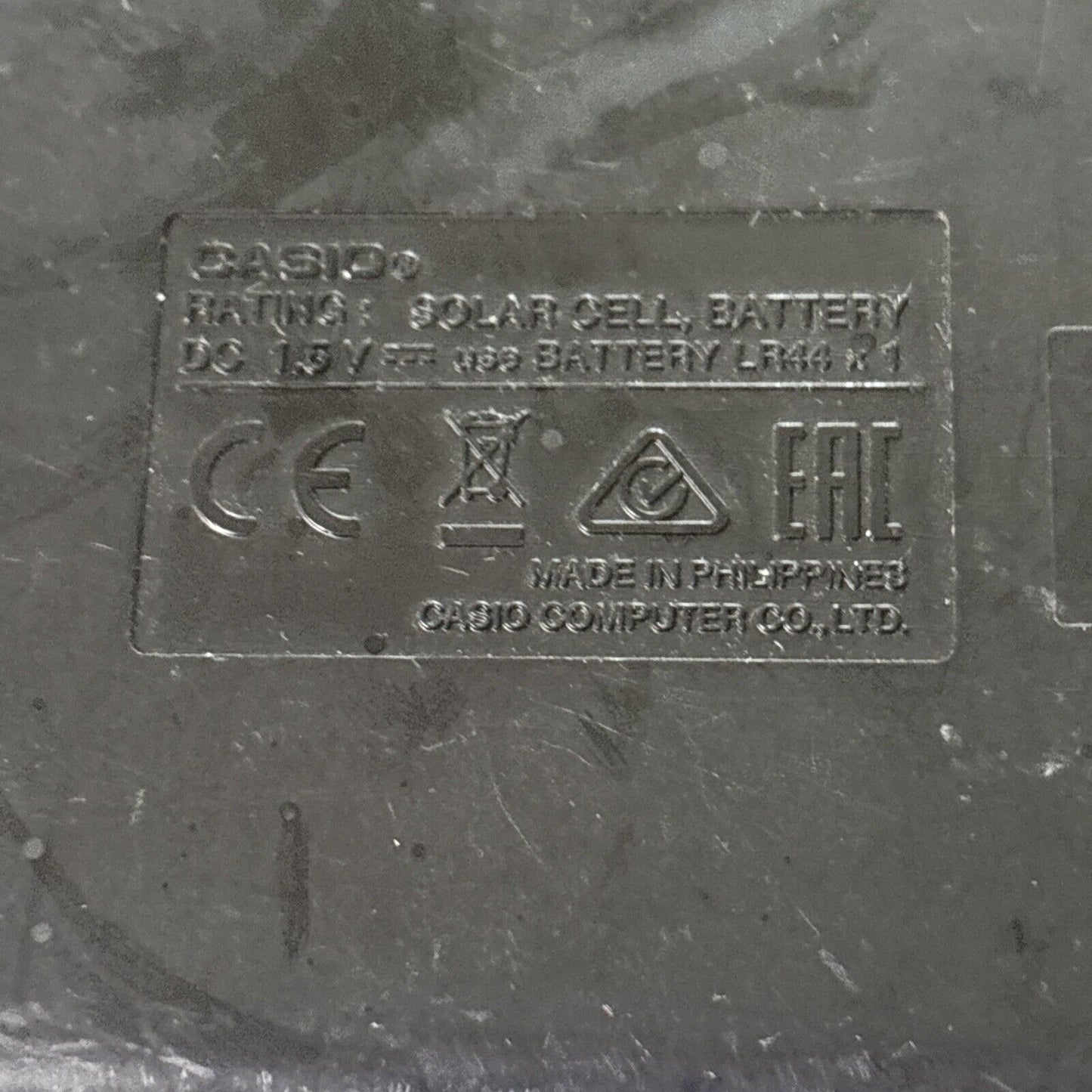 Casio MJ-12D Solar Calculator
