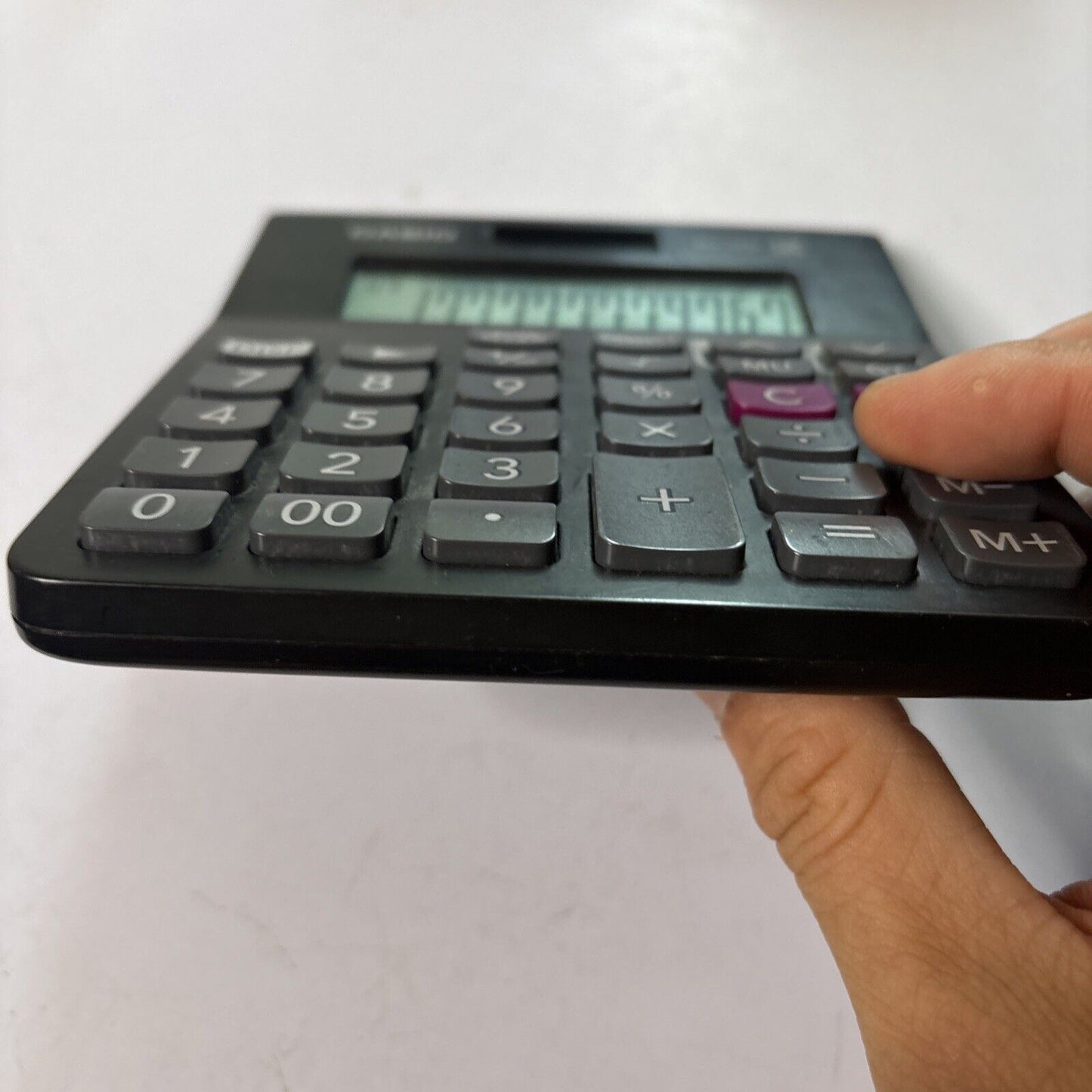 Casio MJ-12D Solar Calculator