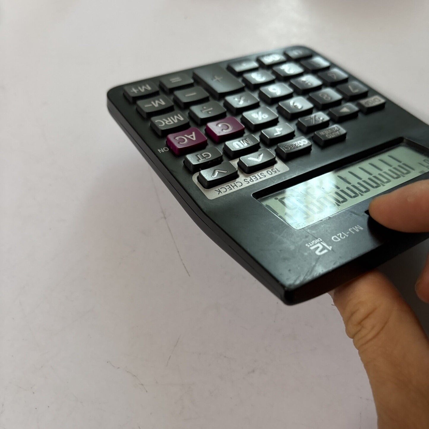 Casio MJ-12D Solar Calculator
