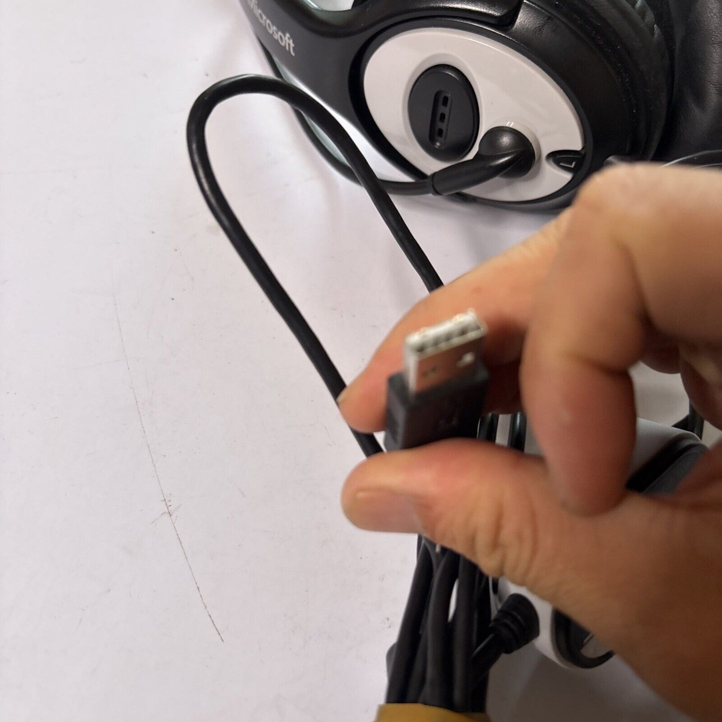 Microsoft Lifechat LX-3000 Stereo Headset with Noise Cancelling Microphone