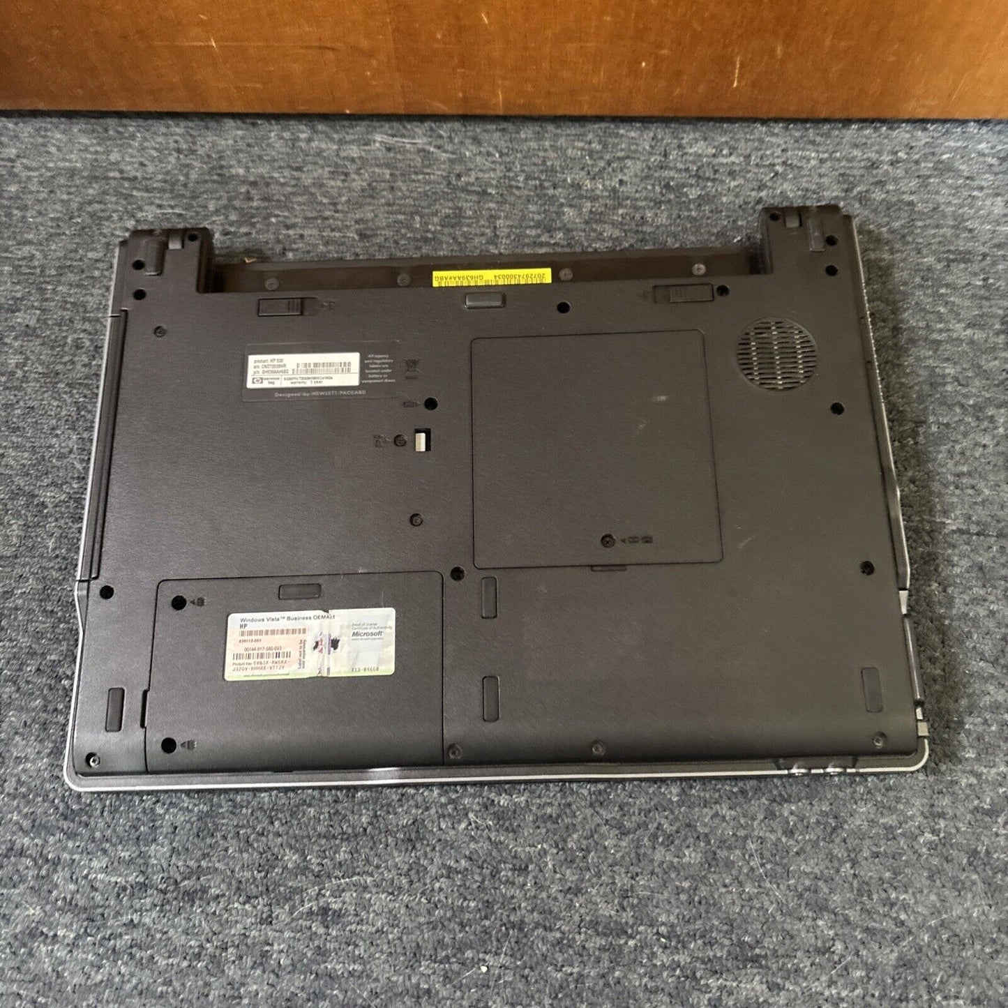 HP 530 75gb HDD Laptop 2gb RAM DVD Drive *Not Working For Parts Repair*
