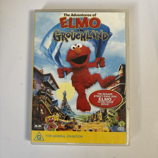Adventures of Elmo in Grouchland (DVD, 1999) Region 4