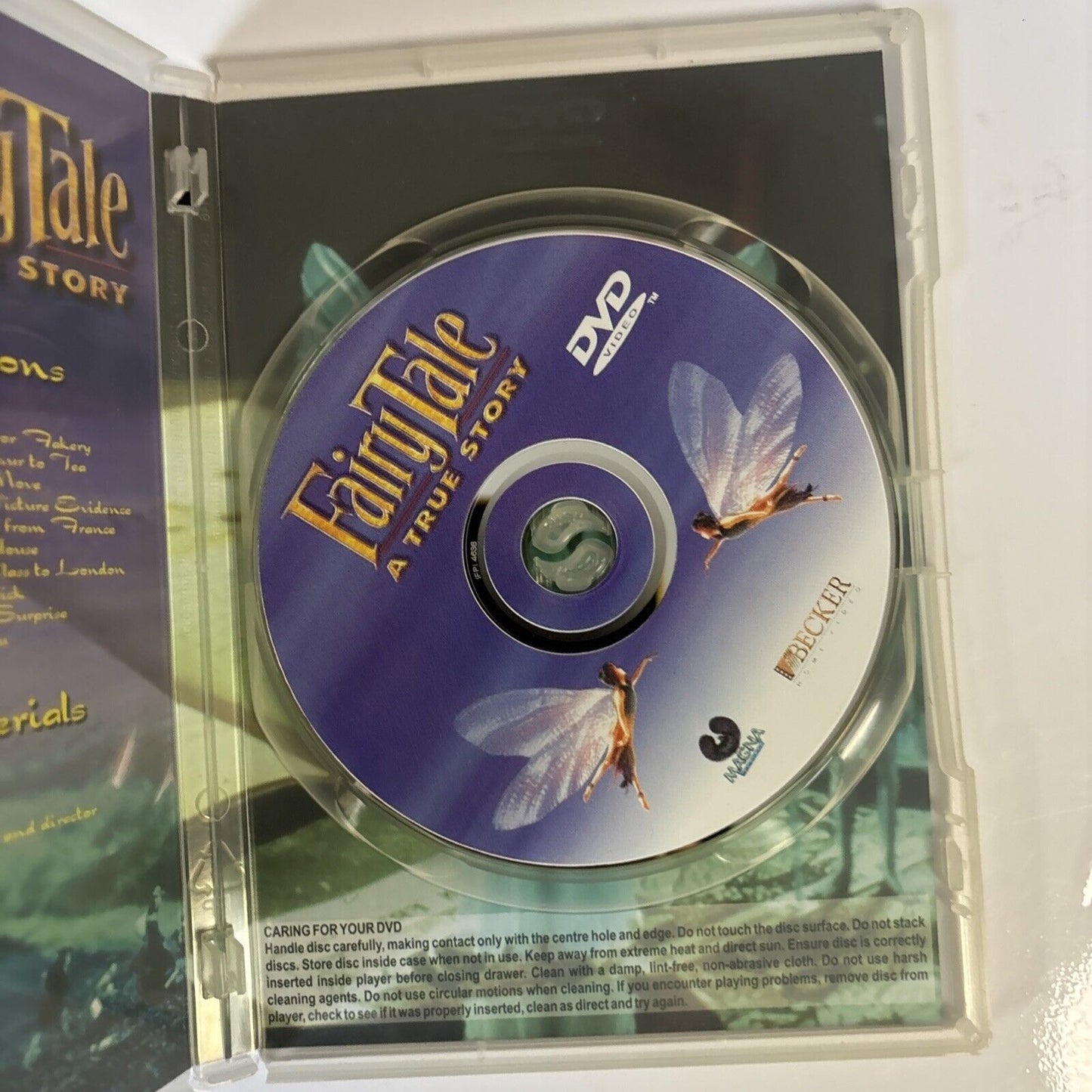 Fairy Tale - A True Story (DVD, 1997) Harvey Keitel, Peter O'Toole Region 4&2