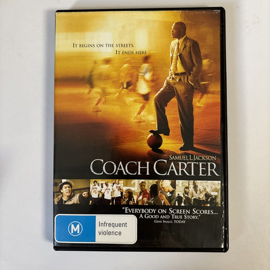 Coach Carter (DVD, 2004) Samuel L Jackson Region 4