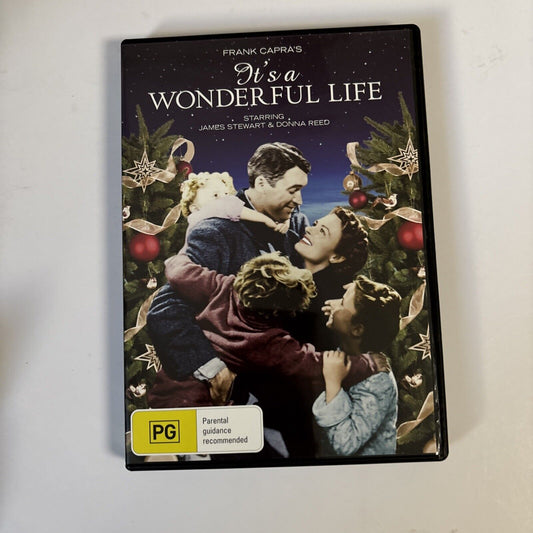 It's A Wonderful Life (DVD, 1946) NEW Frank Capra Region 4