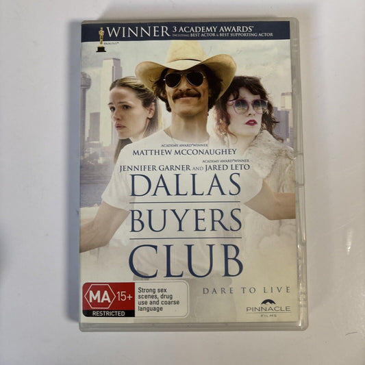 Dallas Buyers Club (DVD, 2013) Matthew McConaughey Region 4