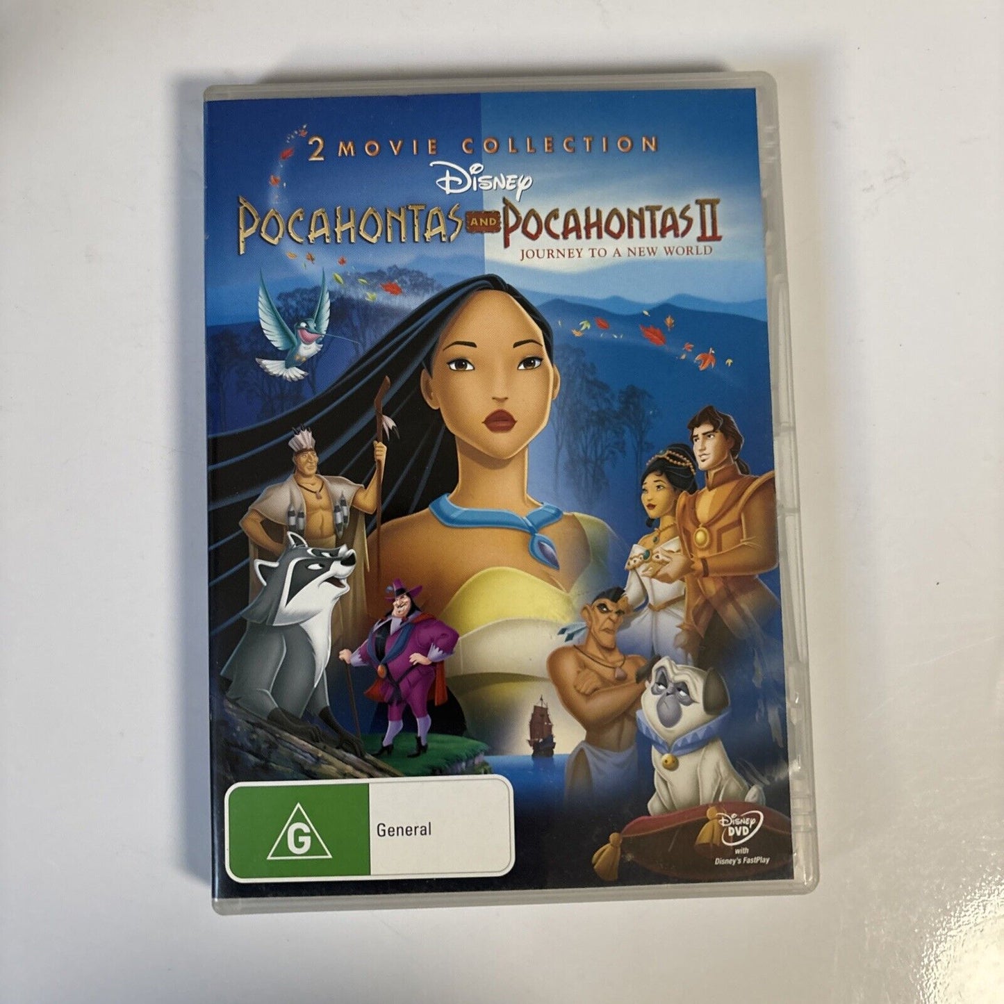 Pocahontas / Pocahontas II - Journey to a New World (DVD, 1995) Region 4