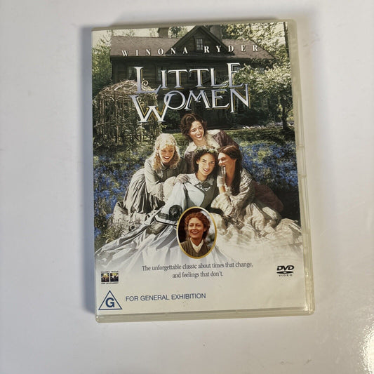 Little Women (DVD, 1994) Winona Ryder, Christian Bale Region 4