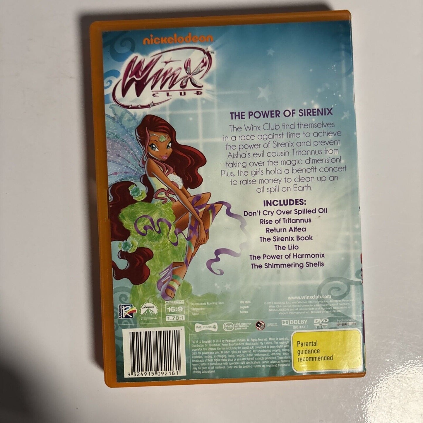 Winx Club - The Power of Sirenix (DVD, 2012) Region 4