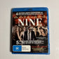 Nine (Blu-ray, 2009) Daniel Day-Lewis, Sophia Loren, Nicole Kidman Region B &A