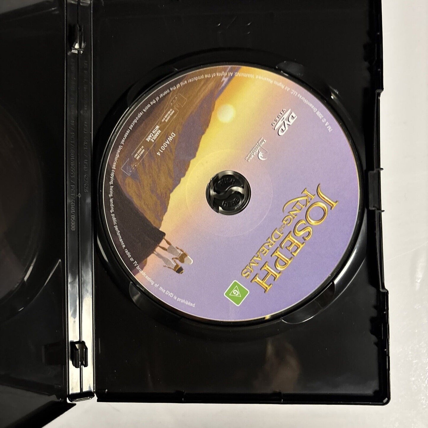Joseph: King of Dreams (DVD, 2000) Region 4