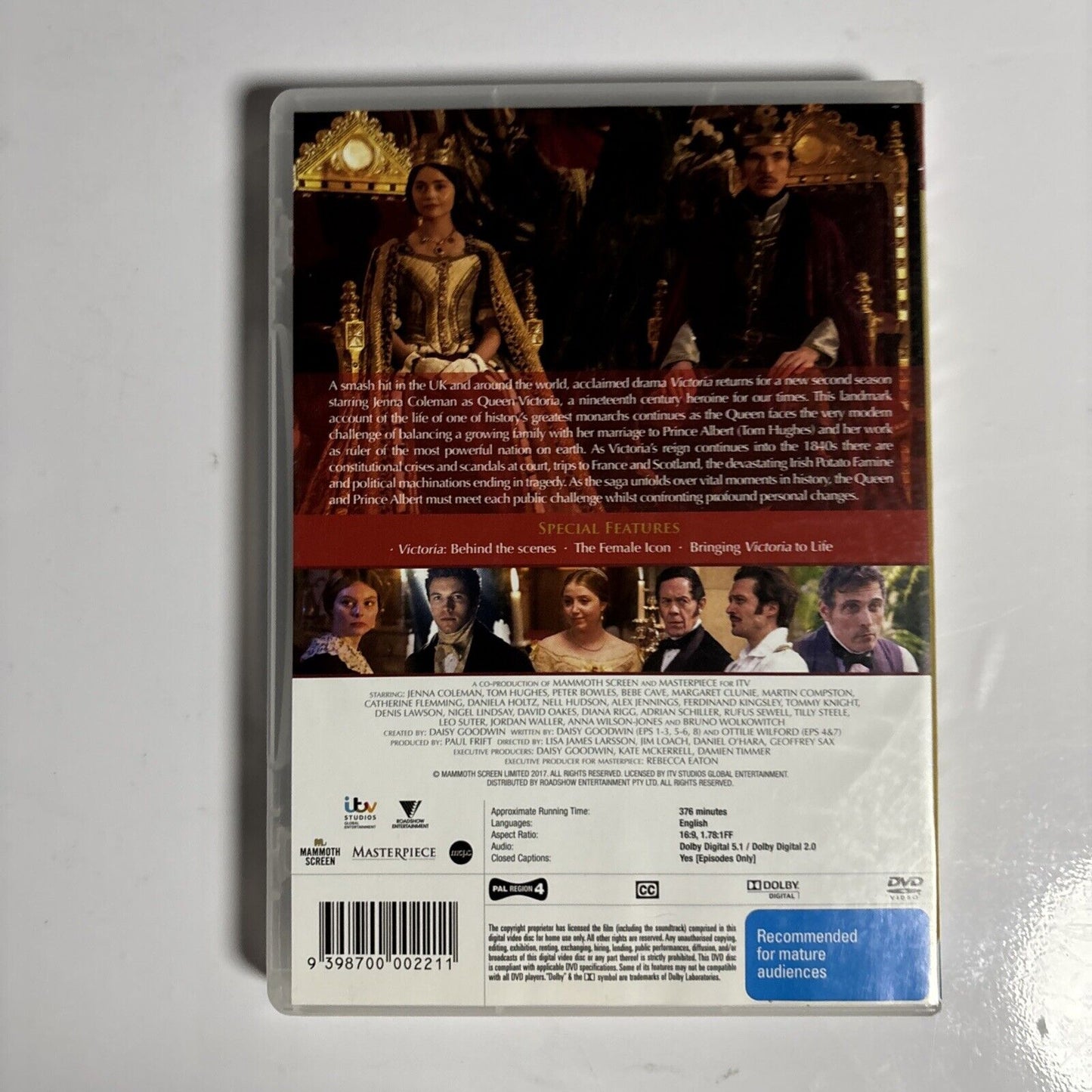 Victoria : Series 2 (DVD, 2017, 2-Disc) Region 4