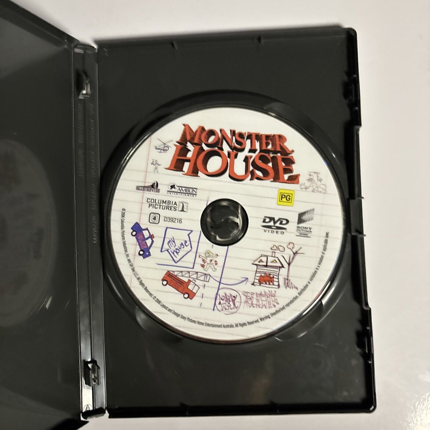 Monster House (DVD, 2006) Region 4